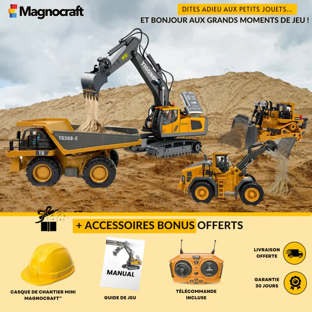 Magnocraft™ | Prenez le contrôle du chantier.