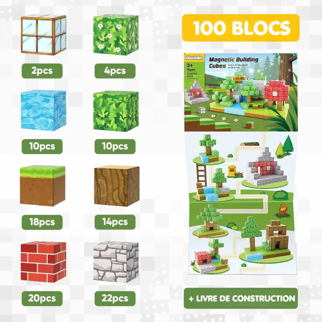Magnocraft® Blocs de construction magnétiques
