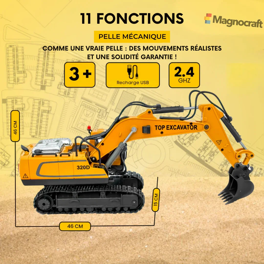 Magnocraft™ | Prenez le contrôle du chantier.