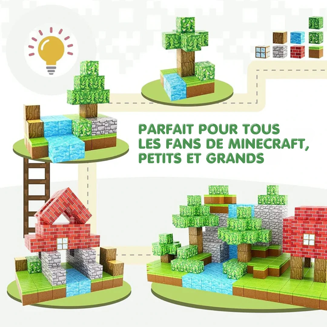 Magnocraft® Blocs de construction magnétiques