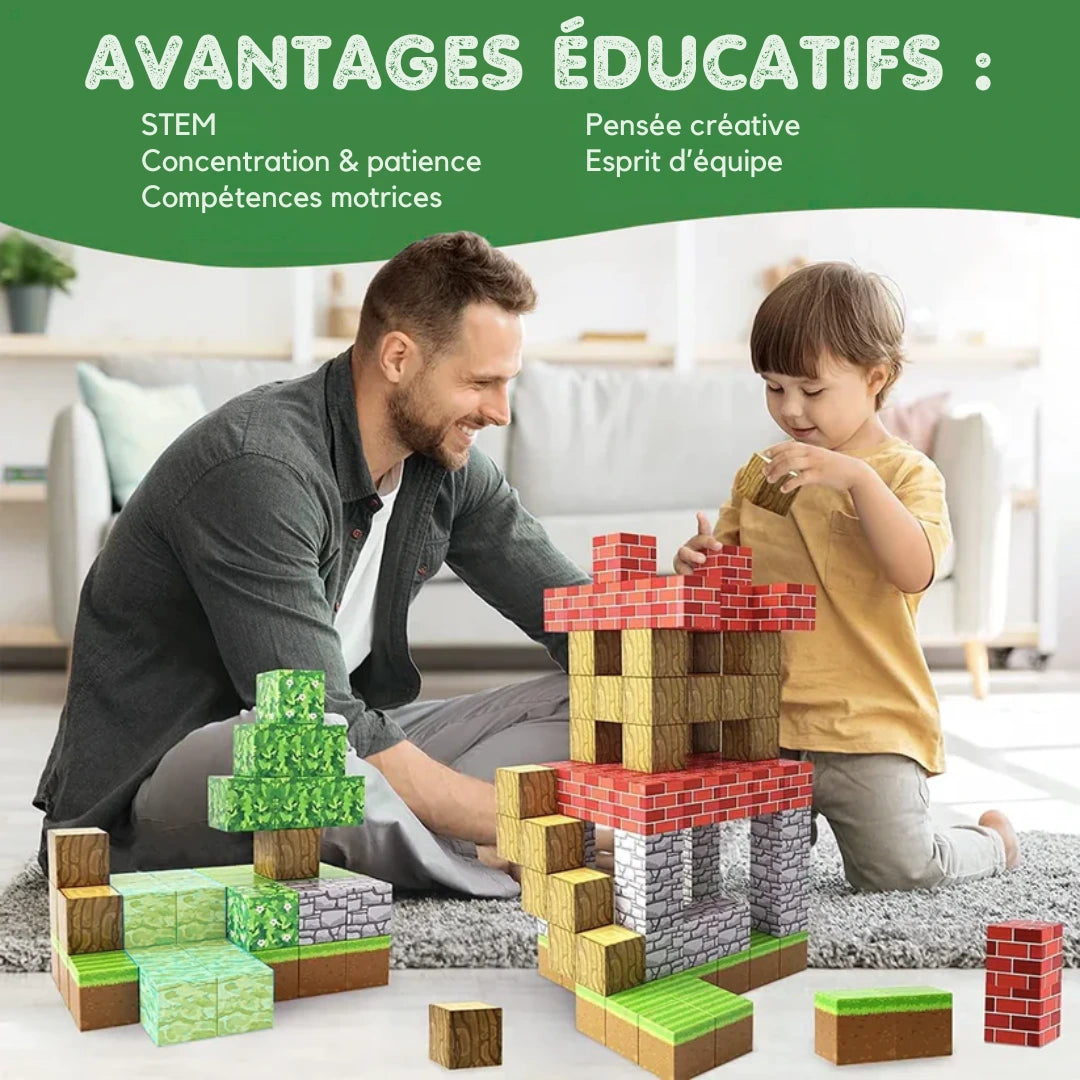 Magnocraft® Blocs de construction magnétiques