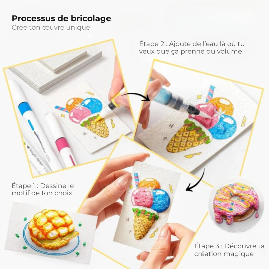 MagicPaint - Kit de Peinture Magique