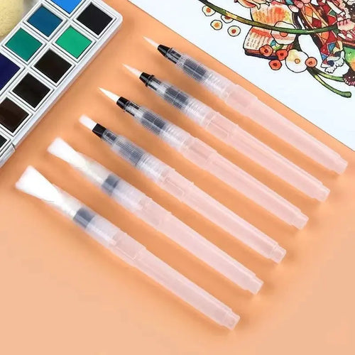 Ensemble de pinceaux rechargeables (6 pièces)