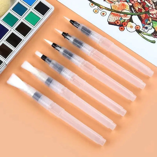Ensemble de pinceaux rechargeables (6 pièces)