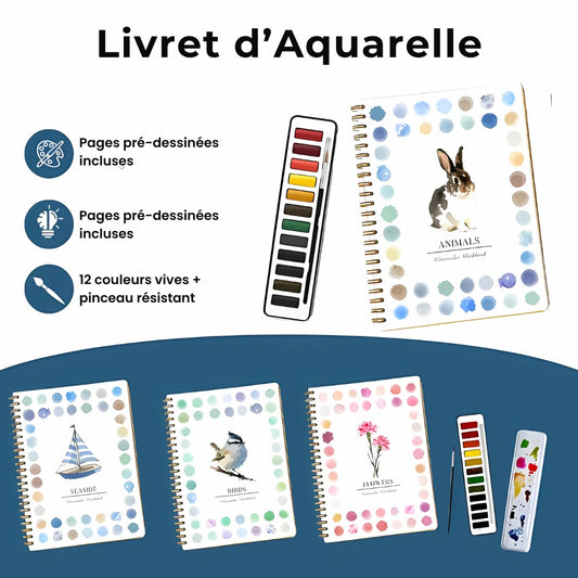 Magnocraft™ Kit d'aquarelle complet