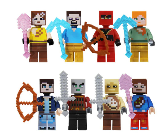 +12 Personnages Magnocraft